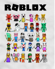 Marškinėliai Roblox game characters
